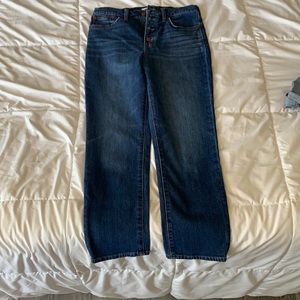 Madewell Perfect Vintage crop jean size 28